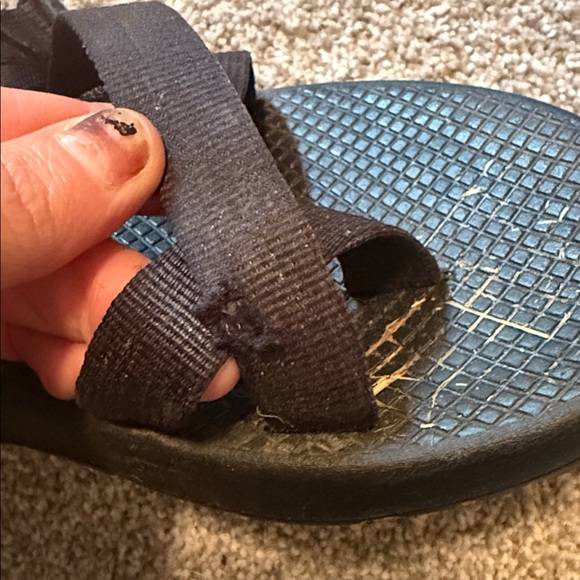 Chaco Black Strappy Sandals - Picture 2 of 3